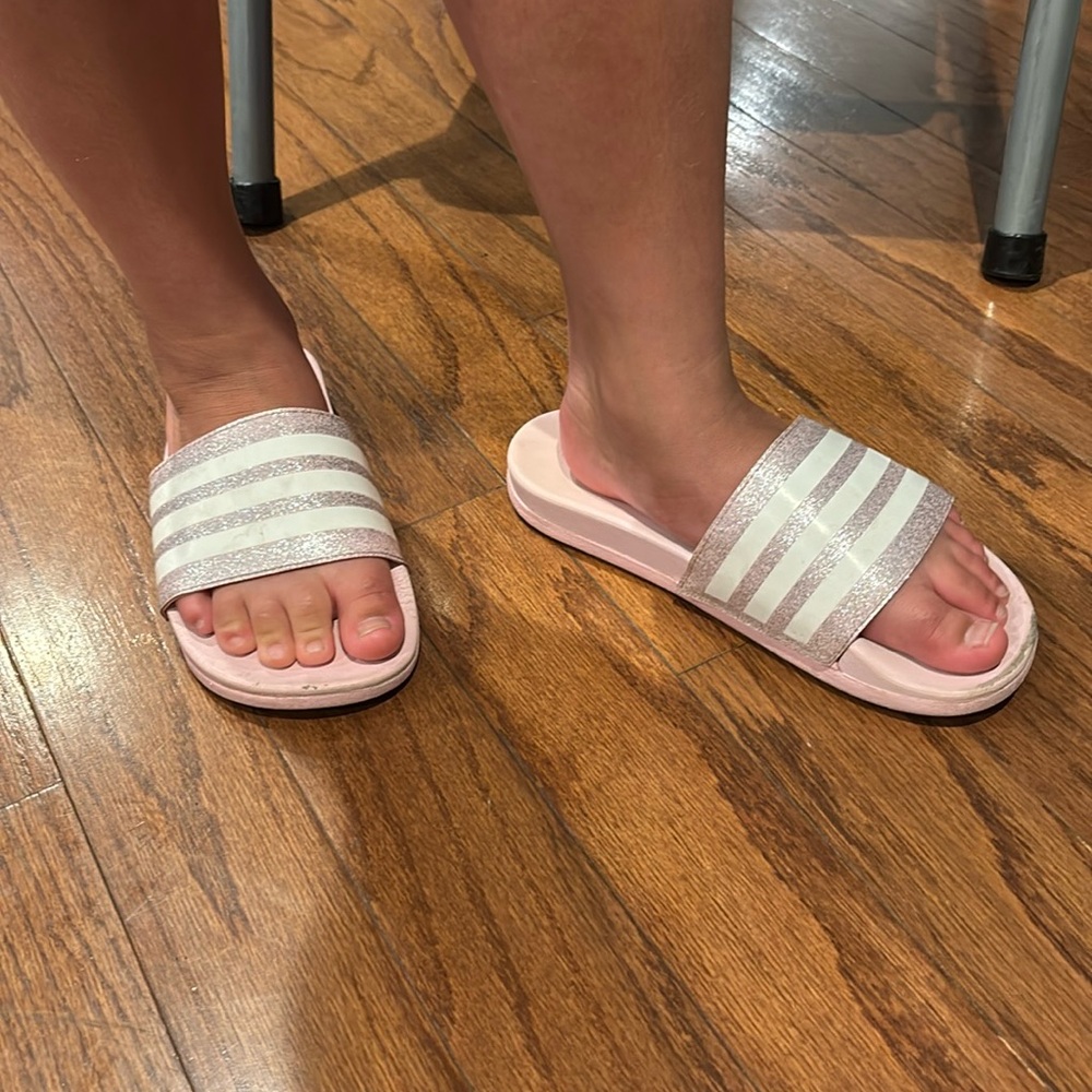 Kids adidas Adilette Comfort Sport Slides
